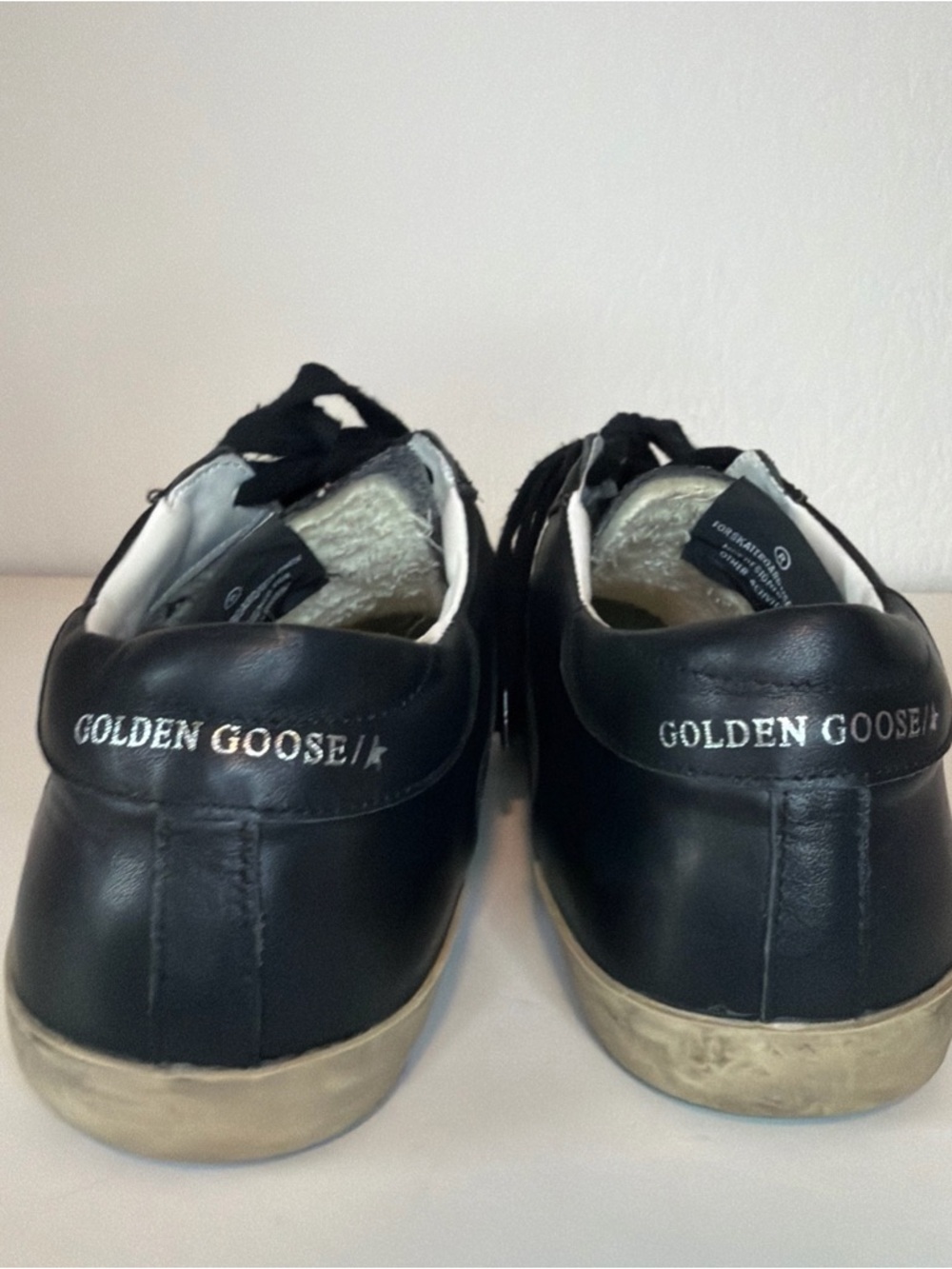 Golden Goose Black Glitter Star Low-Top Sneakers - Picture 5 of 7